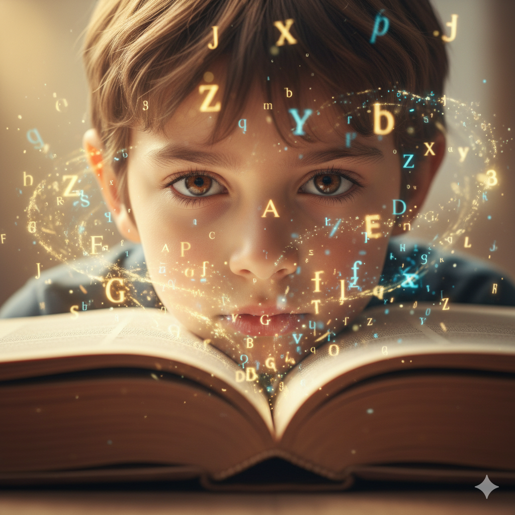 Niño leyendo con disfrute tras la formación
